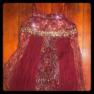 Bohemian Gypsy Summer Top 🌙🔮